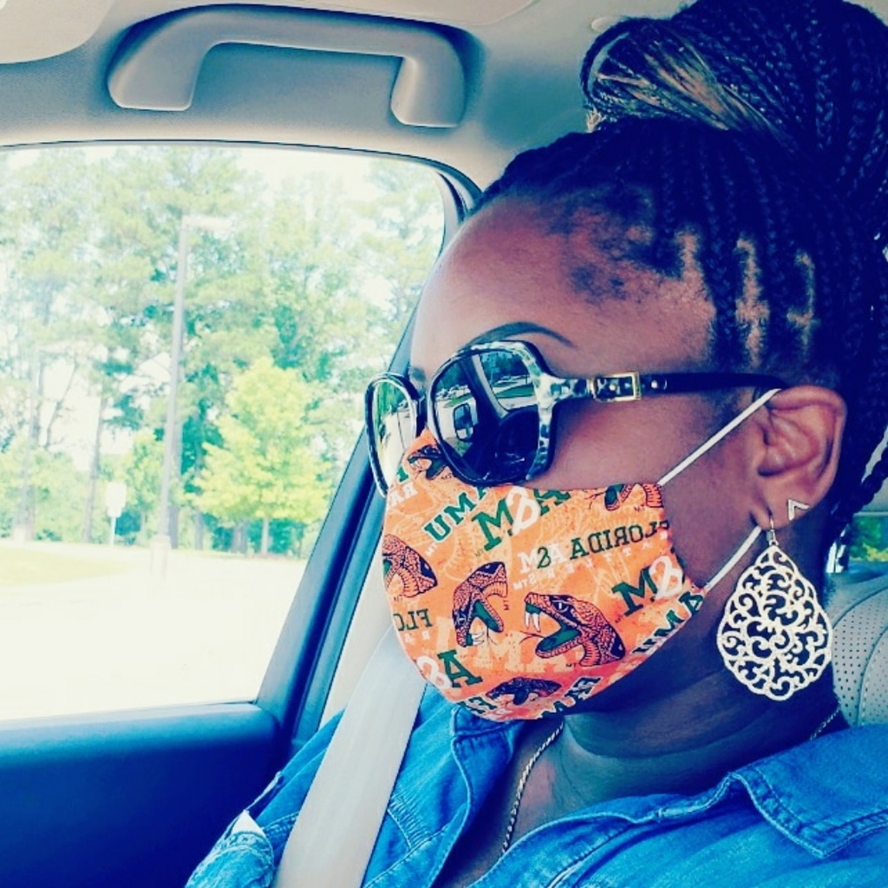 FAMU Rattler face mask 😷